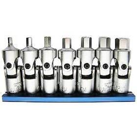 Vimujm400 Vim Tools 092308053000 Universal Joint Metric Hex Driver Set 3m - 10m