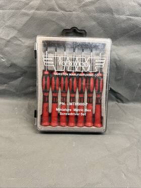 Mth900-7 Vim Tools Durston Miniature Metric Hex Screwdriver Set Broken Case