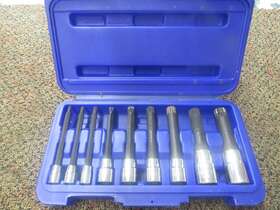 Xzn400 Vim Tools 9 Piece Xzn Triple Square Spline Drive Bit Set