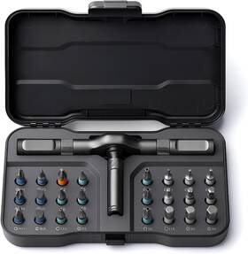 Vman-rs1-24in1 Vman Ratchet Screwdriver Set 24 In 1 Magnetic Sets S2 Steel Bits