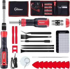 Vozoka 729086913805 Precision Screwdriver Set 193 In 1 Professional Repair Tool Kit With Bag