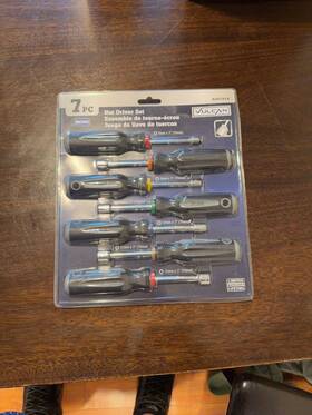 9261918 Vulcan 7-piece Metric Nut Driver Set