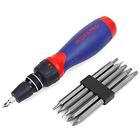 W000814a Workpro Hand Tools Ratcheting Screwdriver Bits Set Patented 820909738435
