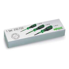 210-722 Wago 210722 Operating Tool Set One 2.5 X 0.4 Mm Blade Two 3.5 0.5 M