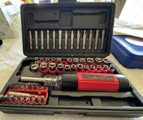 41993 Watt-a-driver Lighted Magnetic 1/4 Inch 54-piece Screw-driver Metric Sae Socket Set