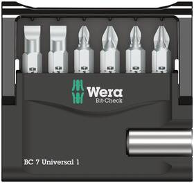 5073406001 Wera 013288036186 073406 6 Piece Mini Check Sb Slotted Bit Set