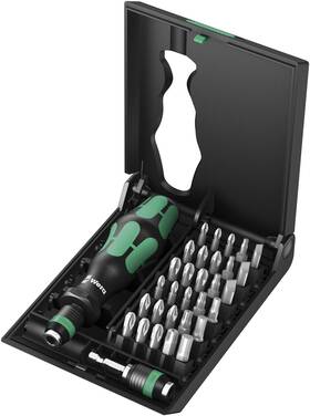 5057110001 Wera 013288132215 - Kraftform 70 Kompakt Allround 32 Piece Set Hexag