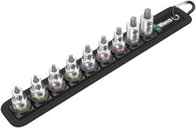 05003972001 Wera 013288194961 Belt B 3 Torx Hf Zyklop Bit Socket Set With Holding Function 3/