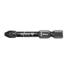 5057661001 Wera 050001319869 855/4 Diamond Coated Impaktor Screwdriver Bits For Pz 2 Pozidriv