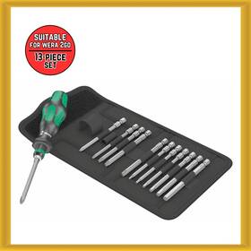 05004171001 Wera Bicycle Set 2 Metric Screwdriver Bit 13-piece New