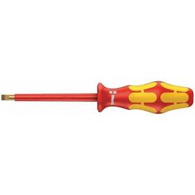05006125001 Wera Insulated Slotted Screwdriver 1/4 In Round