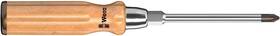 Wera 05023305001 - Pozidriv Pz1 Screwdriver With Wooden Handle
