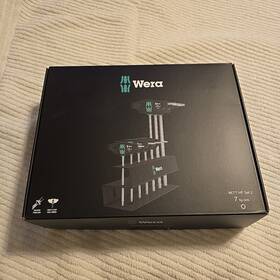 05023456001 Wera 467/7 Hf Set 2 Torx T-handle Screwdriver With Rack 7 Piece N