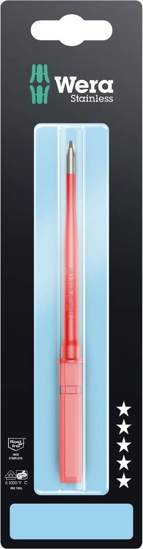 05033613001 Wera - Insulated Screwdriver Blade Kraftform Kompakt Vde 3062 Is