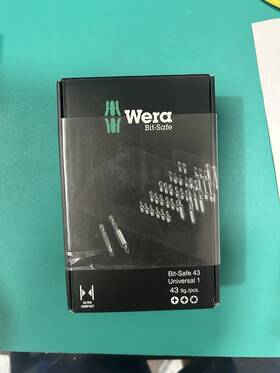 05057450001 Wera Bit-safe 43 Universal 1 Power And Insert Bit Set