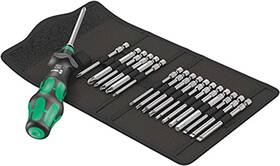05057482001 Wera Kraftform Kompakt Turbo 1 Sae Screwdriver Bit Set 19 Pieces