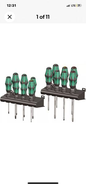 05105630001 Wera Kraftform Big Pack 300 Series Screwdriver Set 14 Pieces