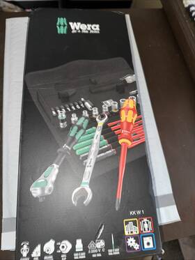 05135926001 Wera Kraftform Kompakt W 1 Maintenance Kit 35 Pieces New Opened For Pictures