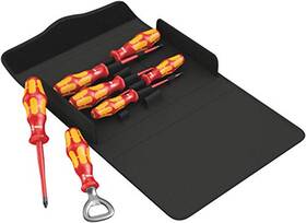 05136022001 Wera Kraftform 100 Is/7 Vde Screwdriver Set #2 6 Piece