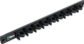 05136414001 Wera 9611 Mag Rail For Up To 9 Kraftform Scrwdrvr Emp 30x400mm 30 X 400 Mm Black