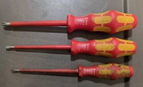 051575 Wera Kraftform Vde Slotted/phillips 3 Screwdriver Lot Storage Unit Find