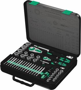 05160785001 Wera 5160785001 8100 Sa/sc 2 Zyklop Speed Ratchet Set 1/4 Inch And 1/2 43 Pcs