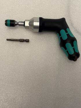 F12-03-2238 Wera 074712 7447 Hex Adjustable Torque Screwdriver 25-55 In With Tip