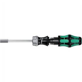 Wera 461942459156 Ratcheting Bitholding Screwdriver With 6 Bits