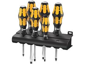 5018282001 Wera - 932/6 Kraftform Plus Screwdriver Set And Rack 6-pieces
