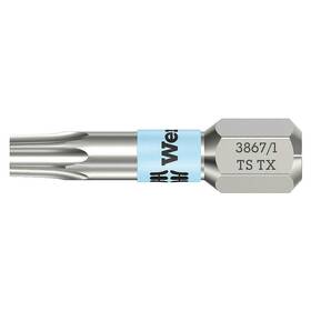Wera 5071038001 Insert Bit Sae 1/4 Inch Hex T40 1 Ss 5epw0
