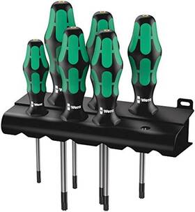 05028059001 Wera 789957391989 Kraftform Plus 367/6 Hf Torx Screwdriver Set And Rack Lasertip Wi