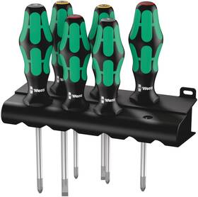 Wera 798256175510 Kraftform Plus Lasertip 335/350/355/6 6-piece Professional Screwdriver Set S