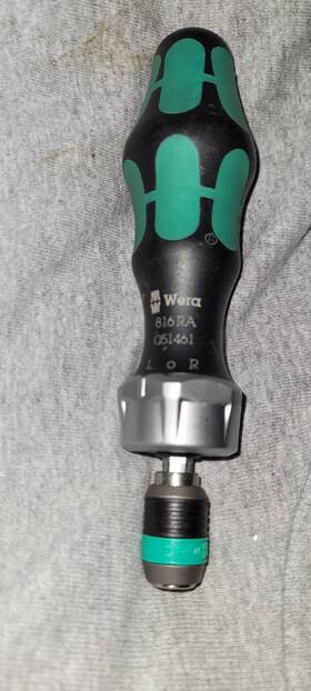 Wera 798256184581 816 Ra Ratcheting Screw Driver Wera 798256184581 816 Ra Ratcheting Screw Driver