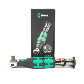 8009 Wera Tools 013288221834 Zyklop Ratchet And Interchangeable Head Pocket Screwdriver 13 Pc