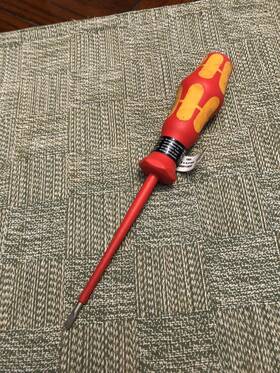 Wr006115 Wera 006115 Kraftform Plus Vde Slotted Screwdriver 4.0 X 100mm