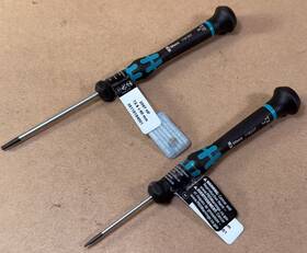 Wr118184 Wera Pair 118184 Tx8 Kraftform Micro Torx Hf Precision Screwdriver Tx3