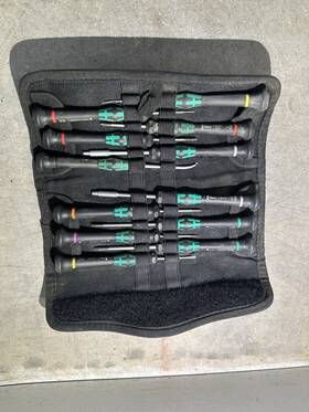 Wr973679 Wera 973679 Kraftform Micro-set/8 B Slotted And Phillips Screwdriver Set 8 Piec