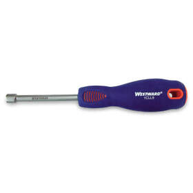 1cll9 Westward Solid Round Nut Driver 6 Mm