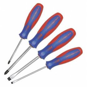 401k87 Westward Screwdriver Set 4 Pcs Multicomponent