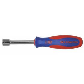 401l46 Westward Nut Driver Metric Hollow Round 10.0mm Steel Alloy Blue/red