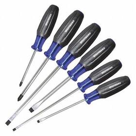 401l74 Westward Screwdriver Set 6 Pcs Multicomponent
