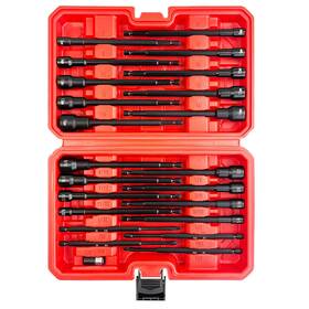 Wett 974831043670 Magnetic Nut Driver Set 23pcs 6-inch Long Drivers Bits 1/4 Inch Hex Shank