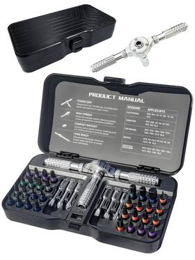 40luosidao Whtawtaw 40 In 1 Magnetic Screwdriver Sets Diy Multi Bits Ratchet Set Wit