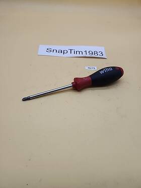 00772 Wiha Softfinish Screwdriver Pozidriv 313 Pz2 X 100mm