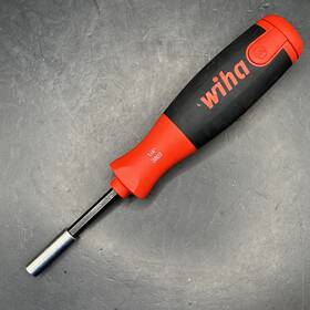 3803-02021 Wiha 010995386061 Sb Schraubendreher Mit 12 Bits Magazin Liftup 25 Magnetisch 1/4 Inch