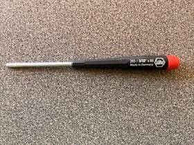 265p Wiha 010995424596 Hexagonal Driver 3/32 Inch X 60mm - Made In Germany
