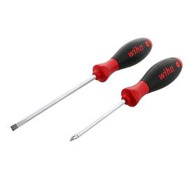 Wiha 084705302799 30279 2 Piece Softfinish Slotted And Phillips Screwdriver Set
