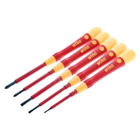 Wiha 084705320854 32085 5 Piece Insulated Picofinish Precision Screwdriver Set