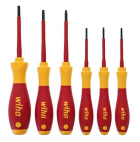 Wiha 084705325903 32590 Torx Screwdriver Set With Softfinish Handle 1000 Volt 6 Piece