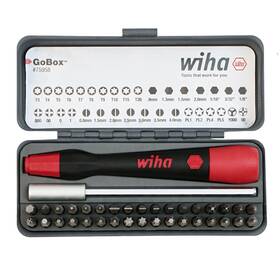 Wiha 084705759586 75958 Piece Gobox Precision Micro Bit Set